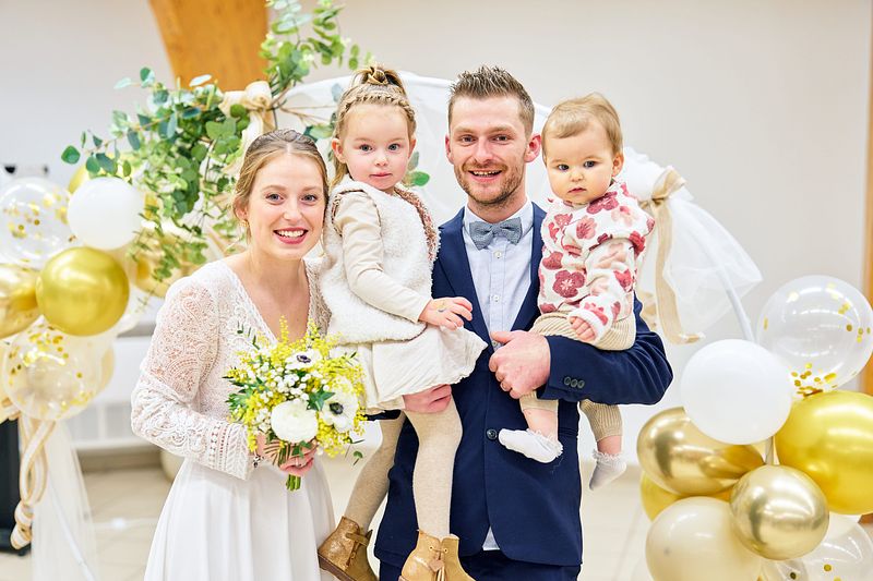 Pauline & Clément + Baptême Ambre