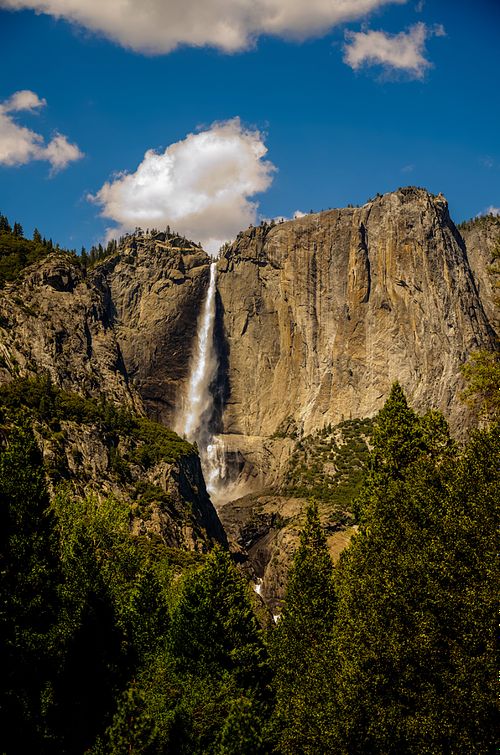 7 foot photographer, workshop tour in US, United States, yosemite falls, national park, ca