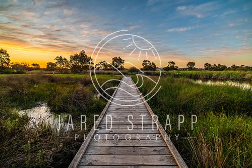 Photo of Sunset over the Aldinga Wetlands, South Australia