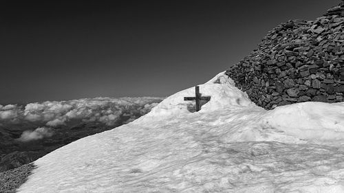 Gipfelkreuz auf dem Psiloritis
