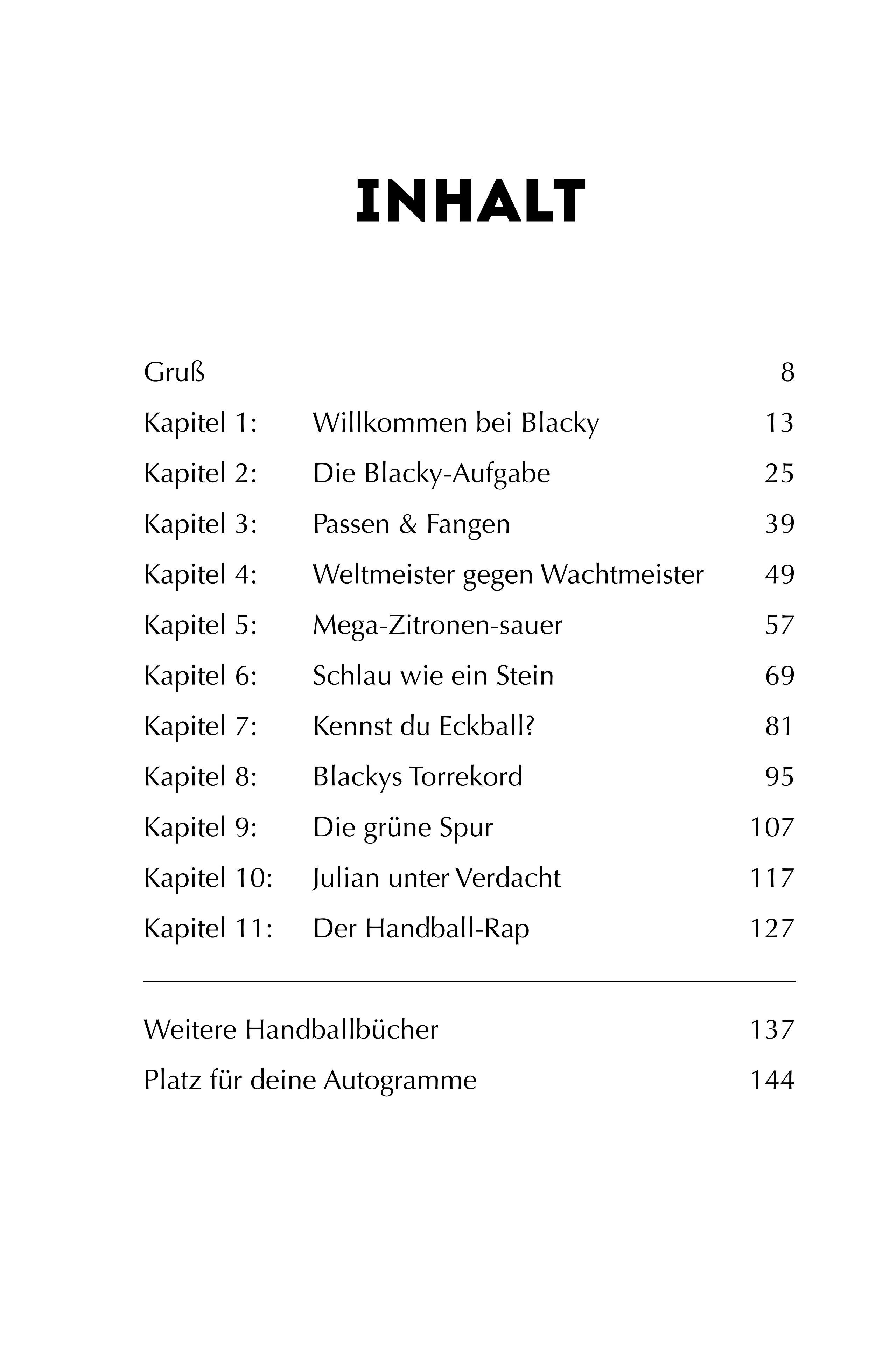 Band 4: SOS in der Handballschule - das Handballbuch mit Weltmeister Christian BLACKY Schwarzer