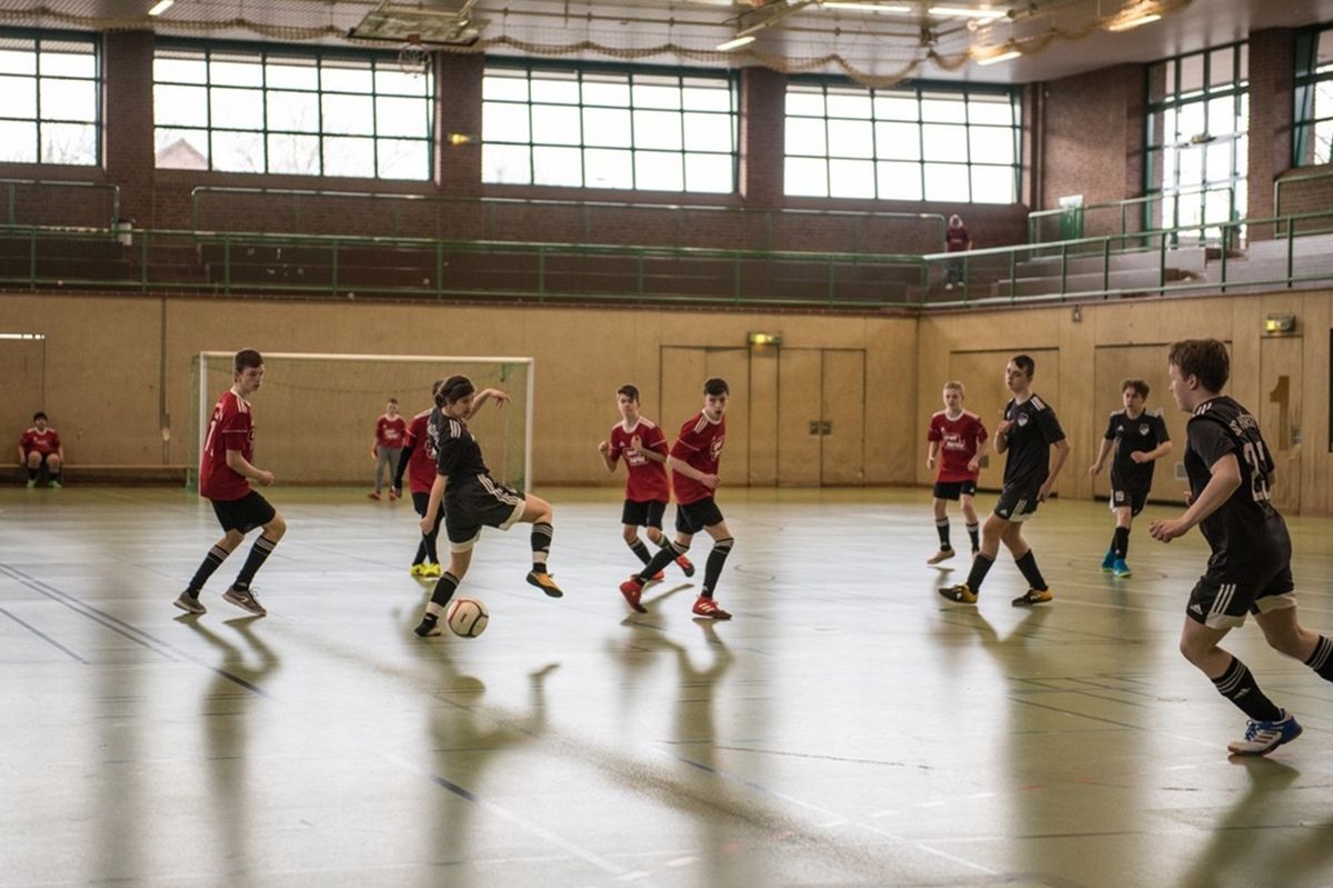 Begeisterte Anhänger feiern die Spiele mit Tormelodien