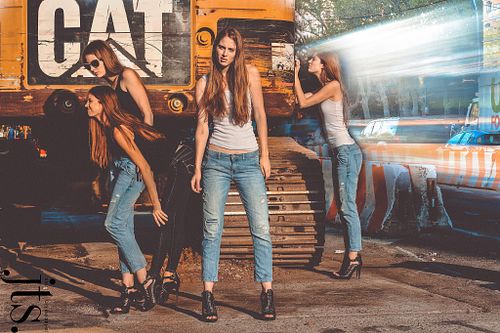 commercial fashion shoot