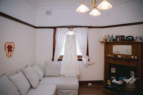 Bride Getting Ready