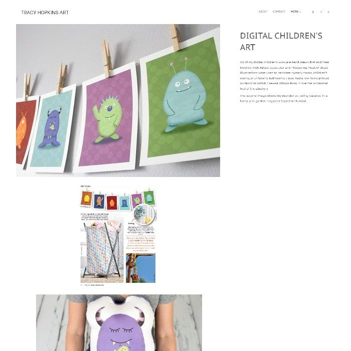 Portefeuille indépendant Tracy Hopkins Illustrator
