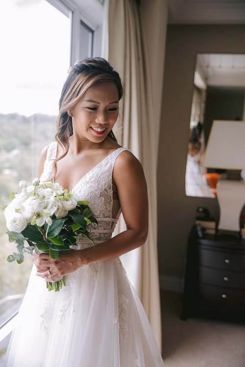 Bride Getting Ready