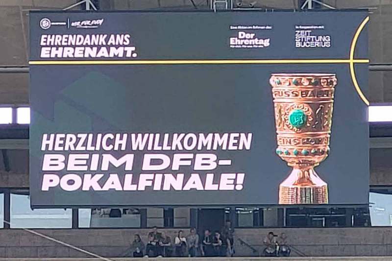 Ehrenamt, G&auml;nsehaut und Pokalfinale: Unvergessliches Wochenende in Berlin
