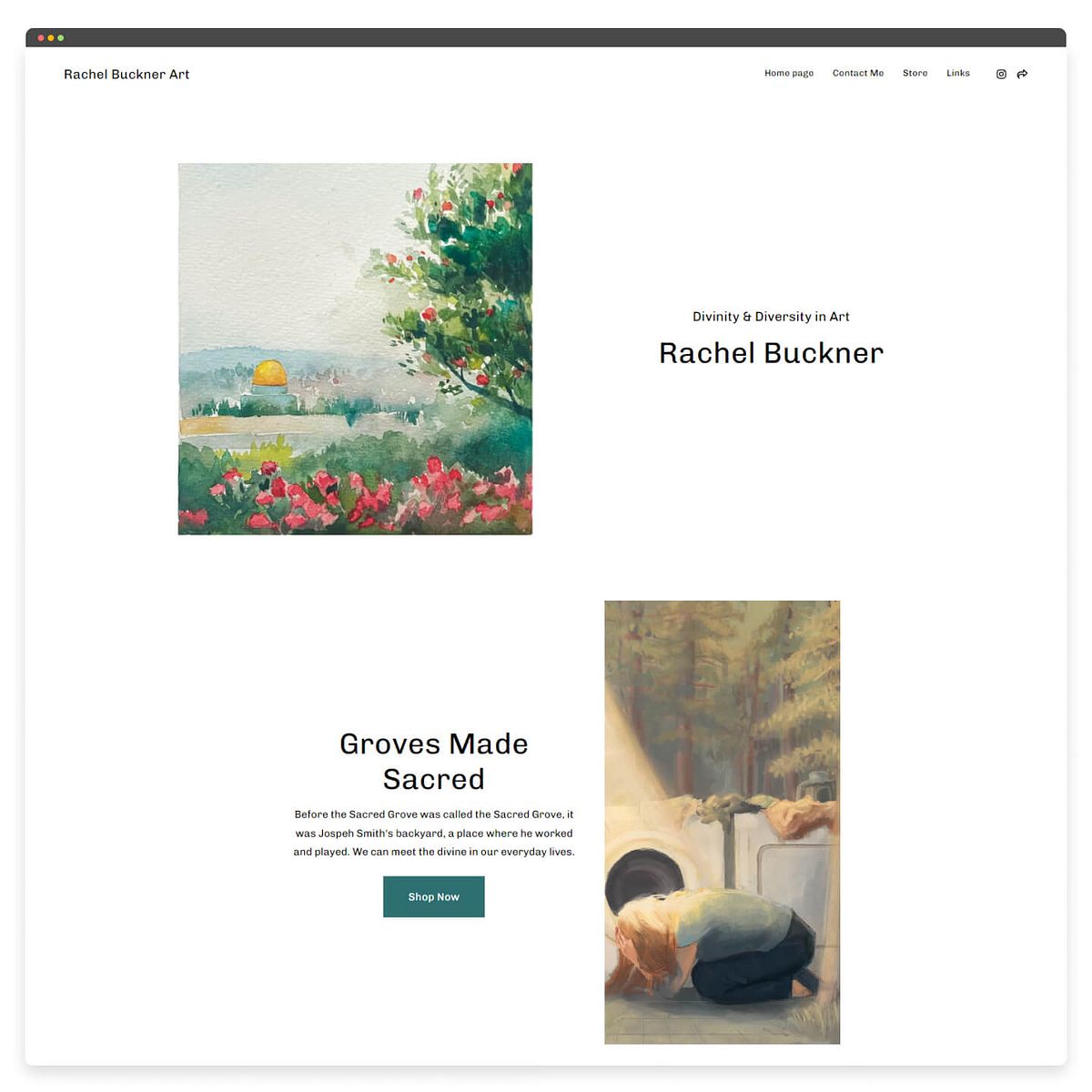 Rachel Buckner - portafolio de pintor