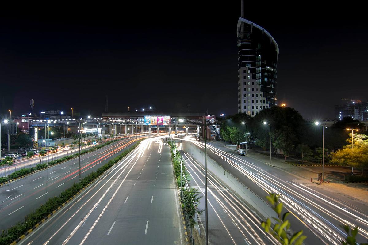 cityscape, city, night photography, light trails, low light photography,