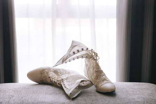 Bride Getting Ready