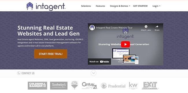 Intagent – ​​Website-Builder für Immobilien