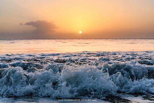 Sonnenuntergang am Strand