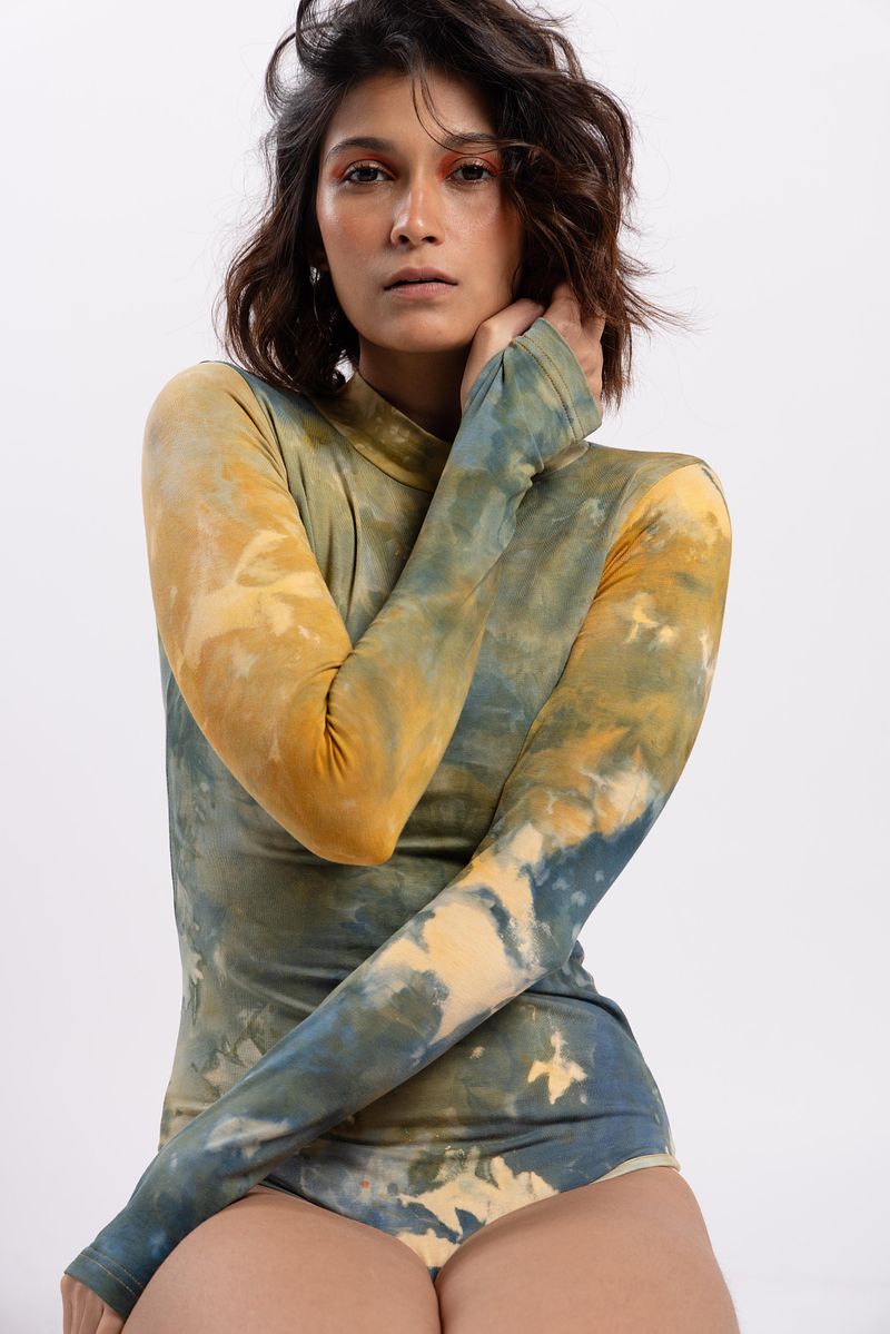 Full Sleeve Leotard - Golden Hour