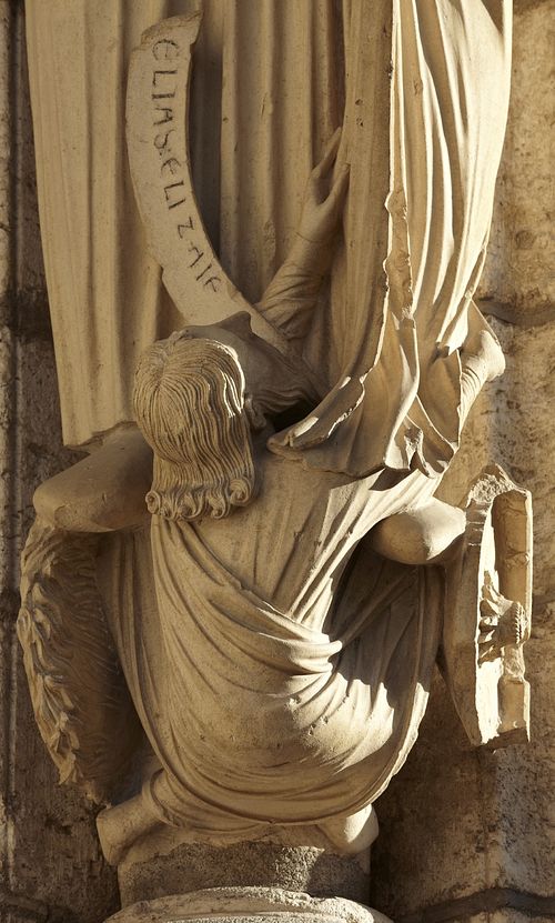 chartres, cathedrale,gothique, sculpture, portail nord