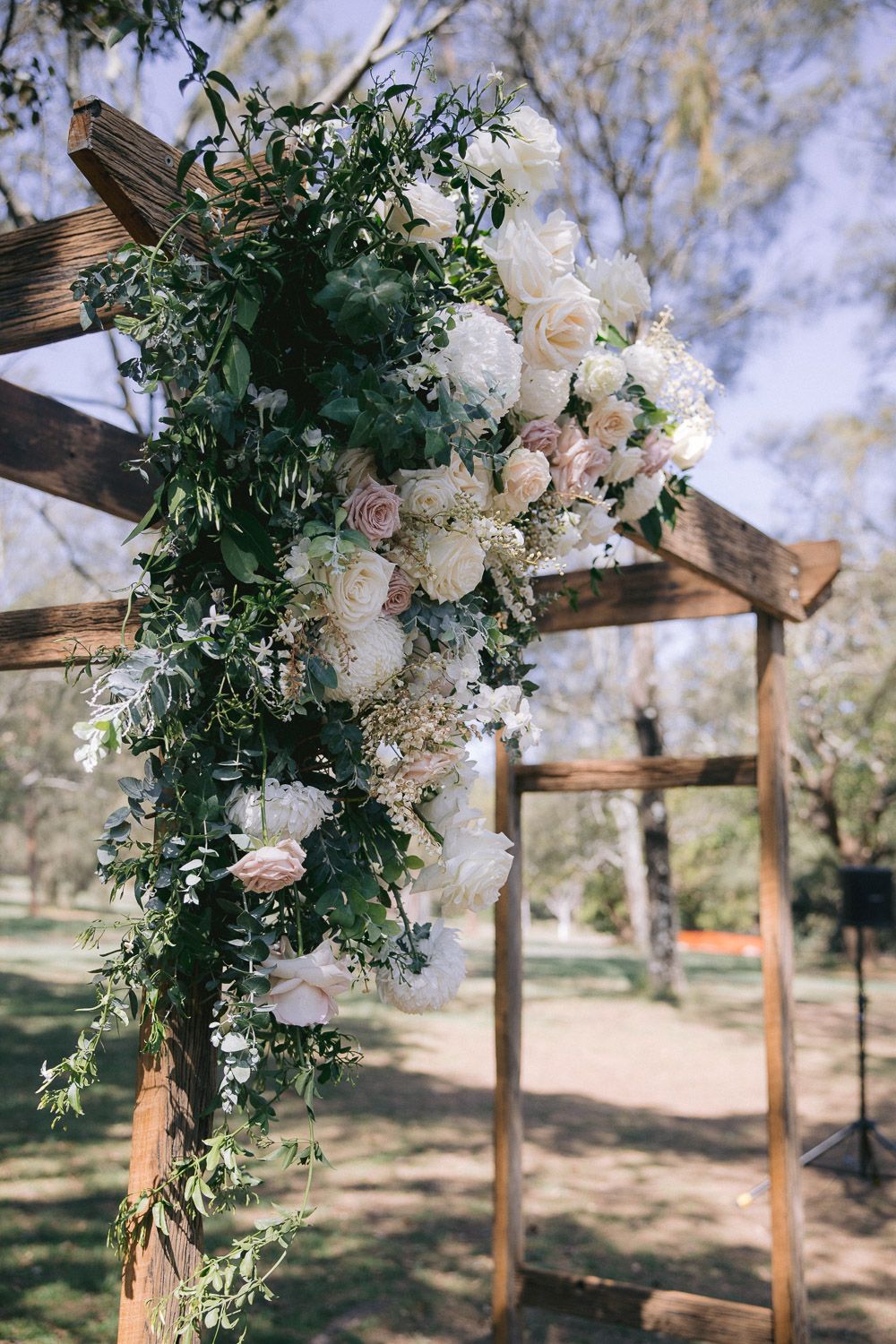 Wedding Ceremony at Pine Grove Centennial Park