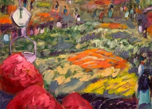 Market Scene, March 29, 2020