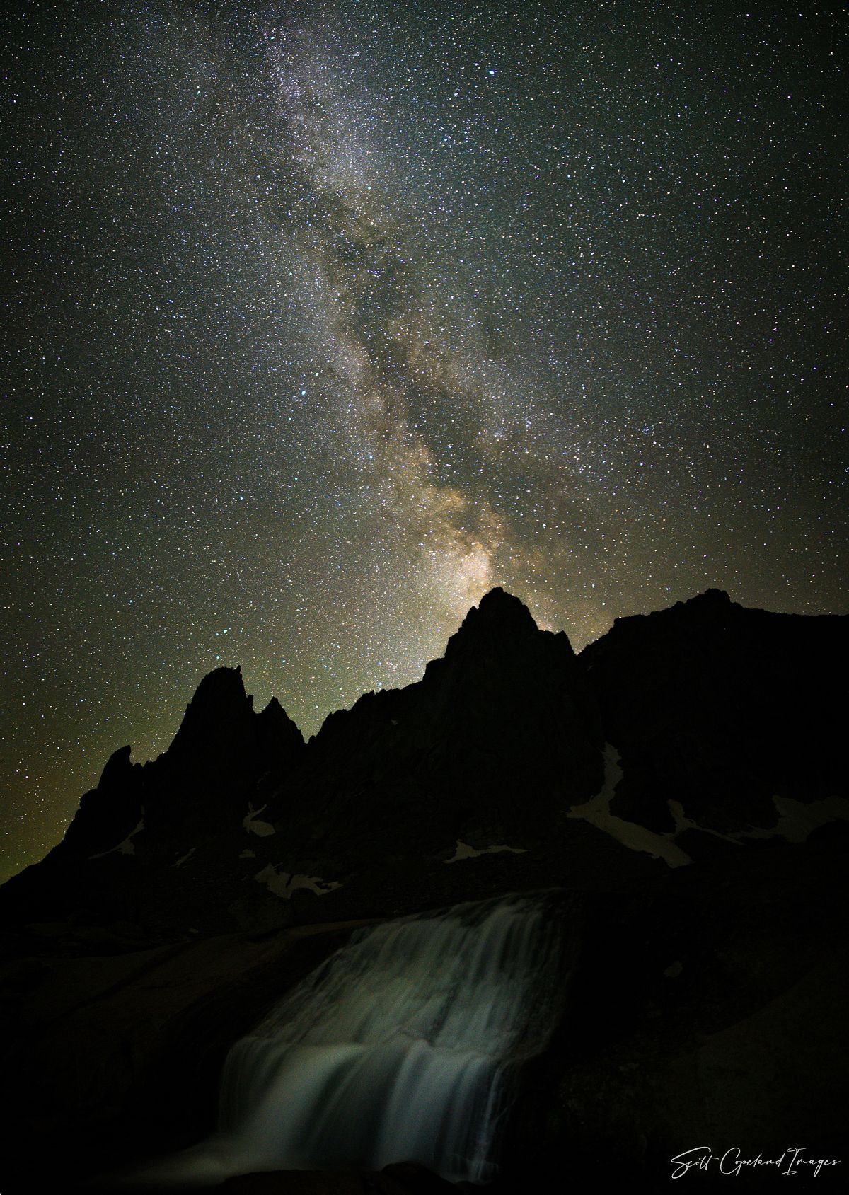 Milky Way over Warrior