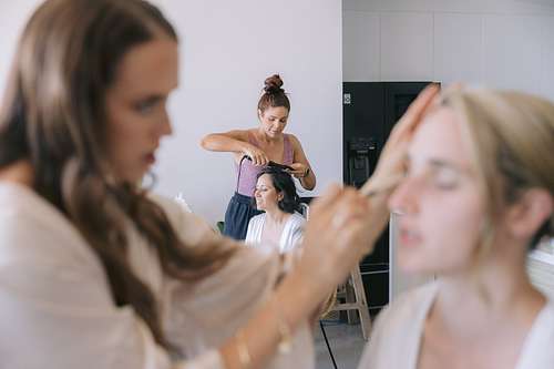 Same Sex Wedding - Brides Getting Ready