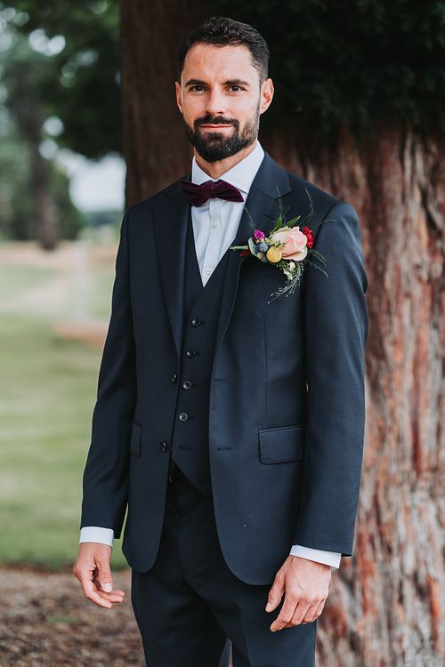 Groom portrait