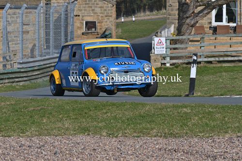 Mini Cooper driven by Jonathan North