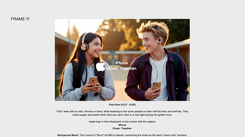 "Closer" 30s TVC STB for Apple