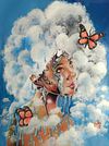 "Head in the Clouds" Art Print