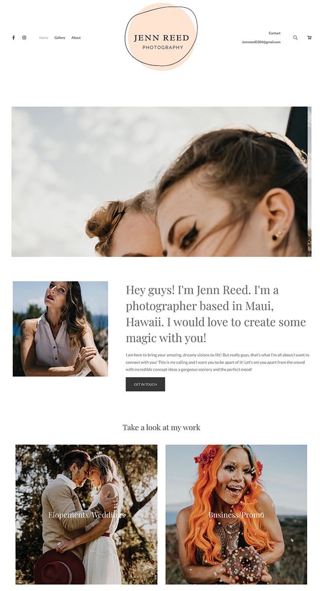 Fotografia di matrimonio di Jenn Reed