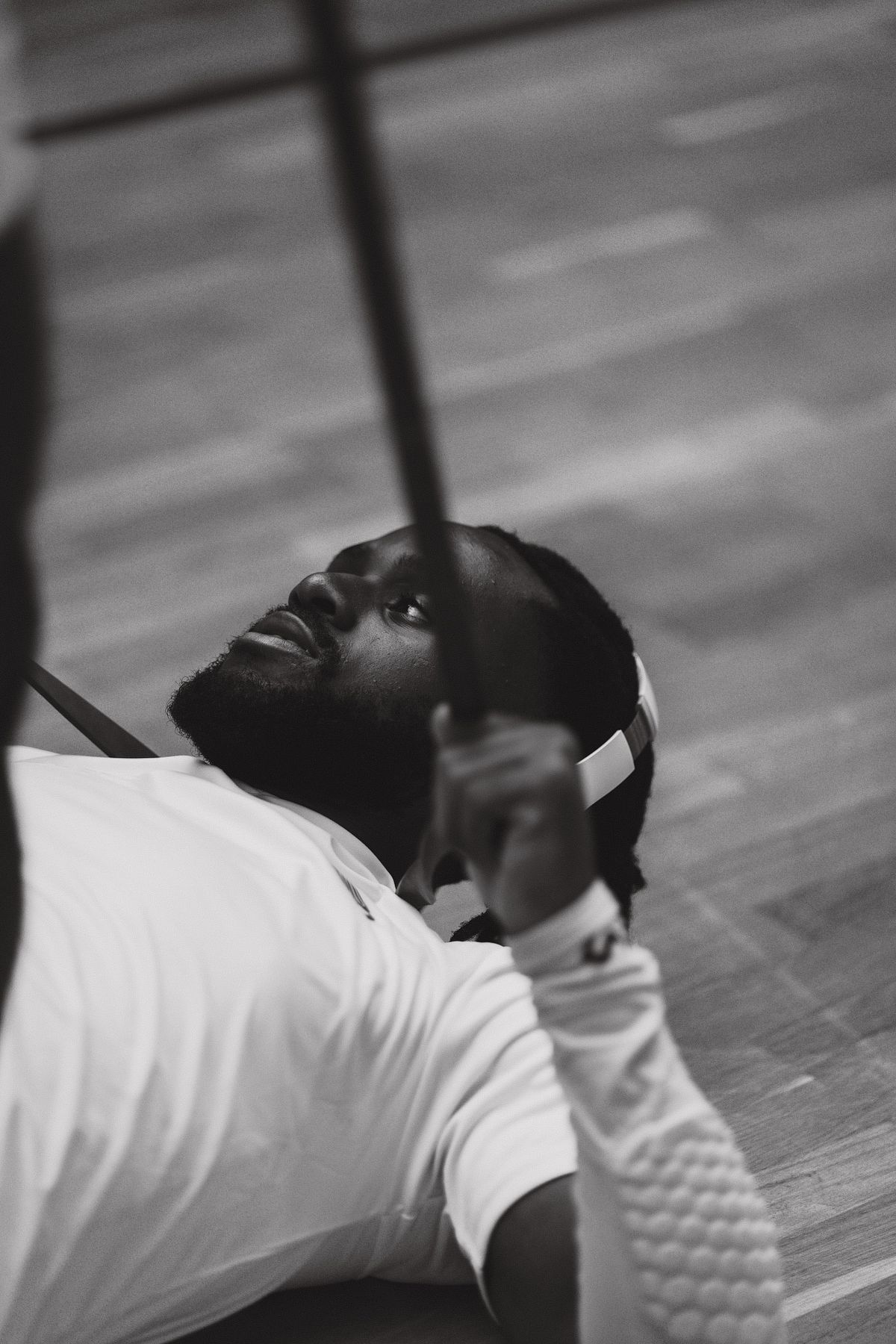 Wisdom Uboh Close Up Warm Up Basketball Berlin Dreams