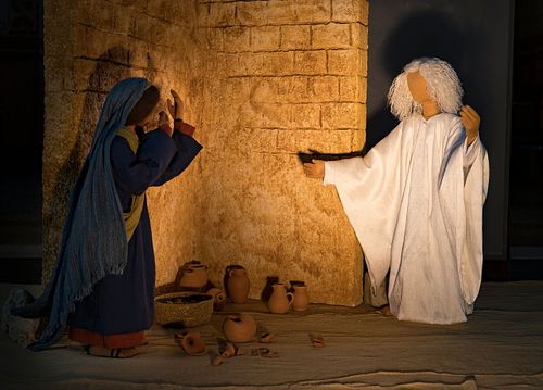 Krippenfigur Weihnachten 2024