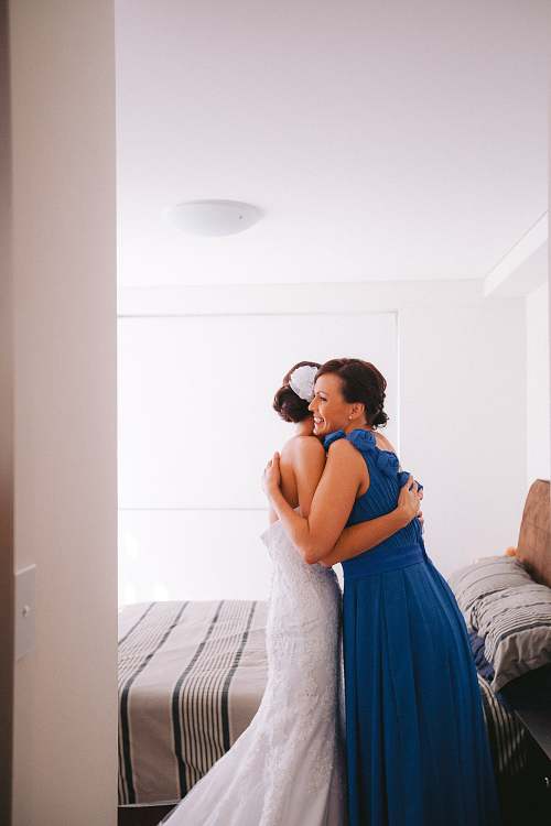 Bride Getting Ready