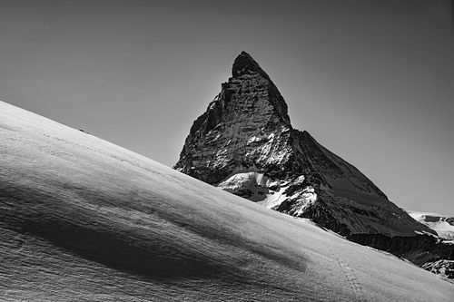 Berglandschaft mit Matterhorn