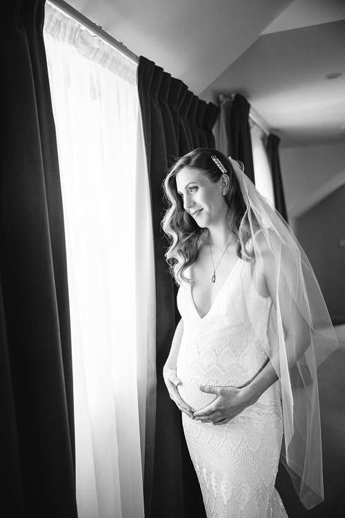Bride Getting Ready