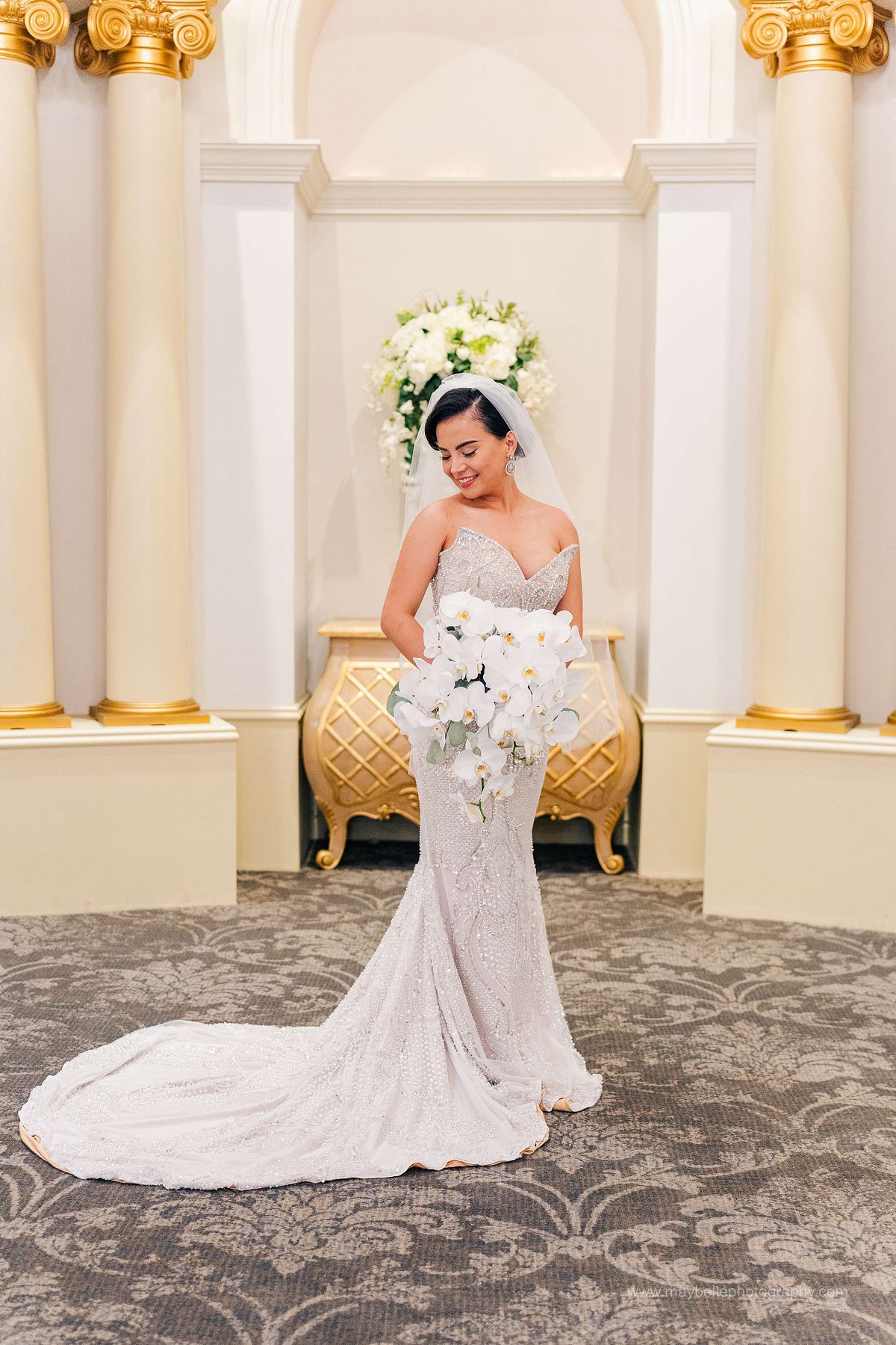 Wedding/Elopement at La Chapelle Royale at Paris Hotel, Las Vegas Nevada