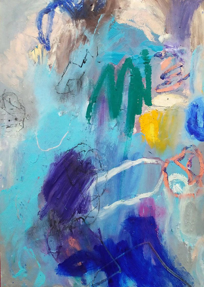 L’orée du visible, Petite peinture abstraite