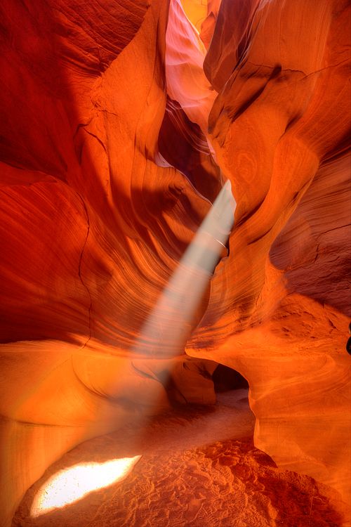 7 foot photographer, workshop tour in US, United States, upper antelope canyon, page, az