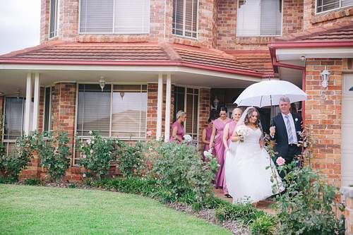 Bride Getting Ready