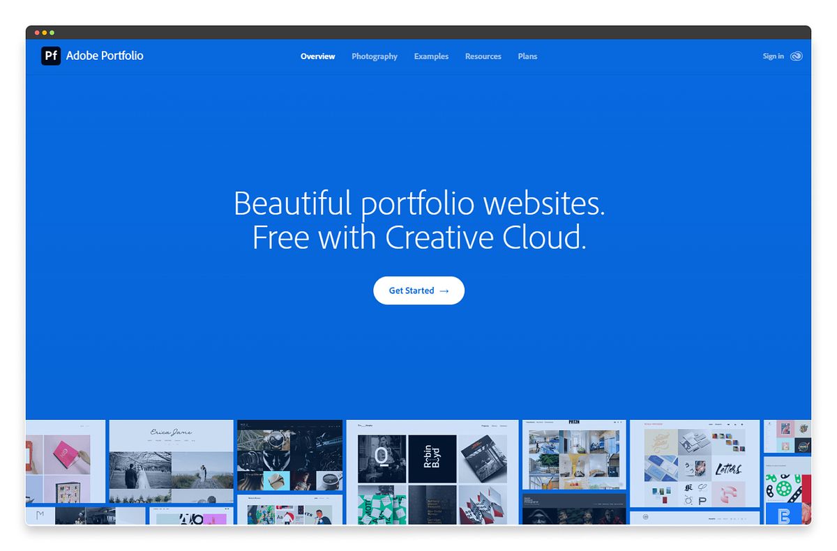 Portfolio Adobe