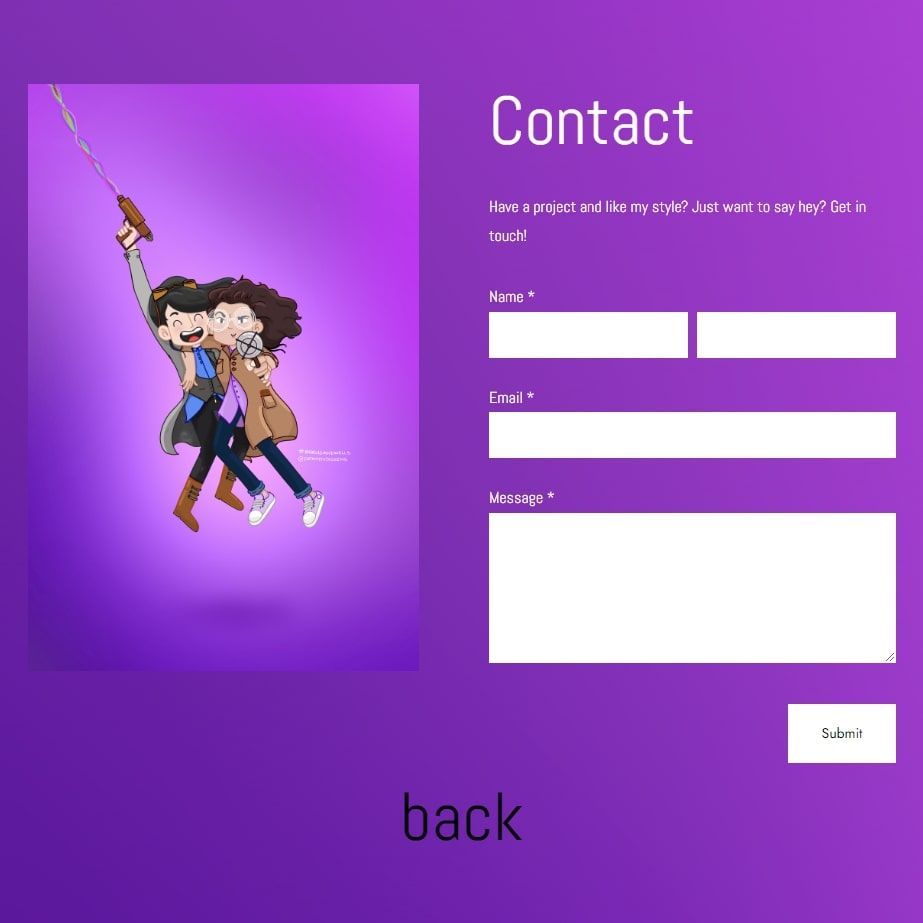 Alana vision Contact Page