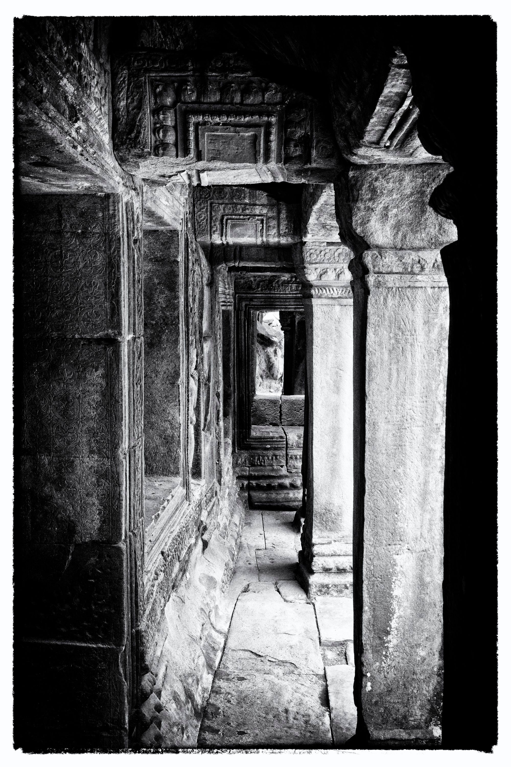 Portes des temples au Cambodge (Angkor)
