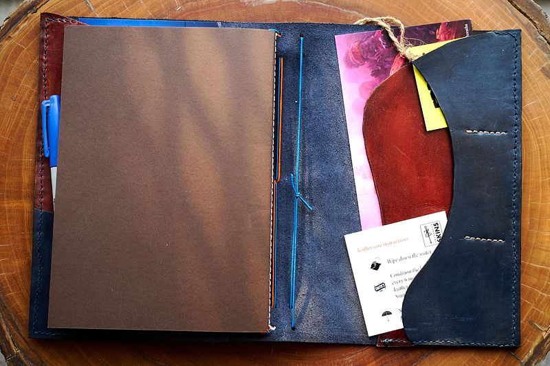 Skins: Nyinu Leather Portfolio Journal - A5