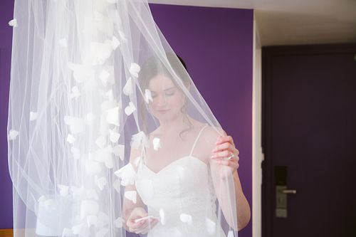 Bride Getting Ready
