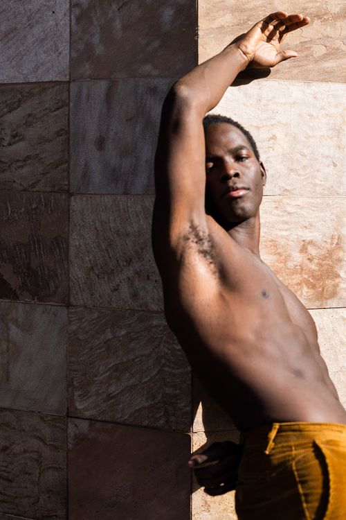 Sunlit outdoor portrait of Levon in a natural setting — digital lifestyle photography by David Andrade, Las Vegas