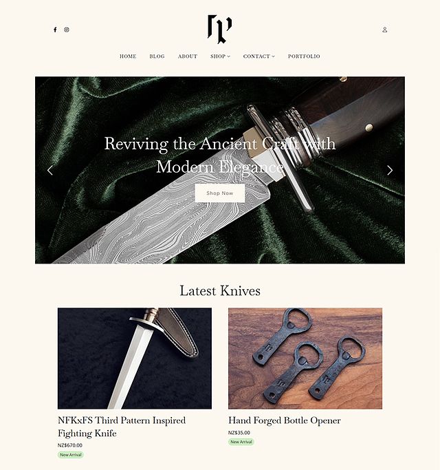 Caden Bostic Portfolio Website Examples