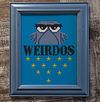 Sam the Eagle Muppet Cross Stitch Pattern