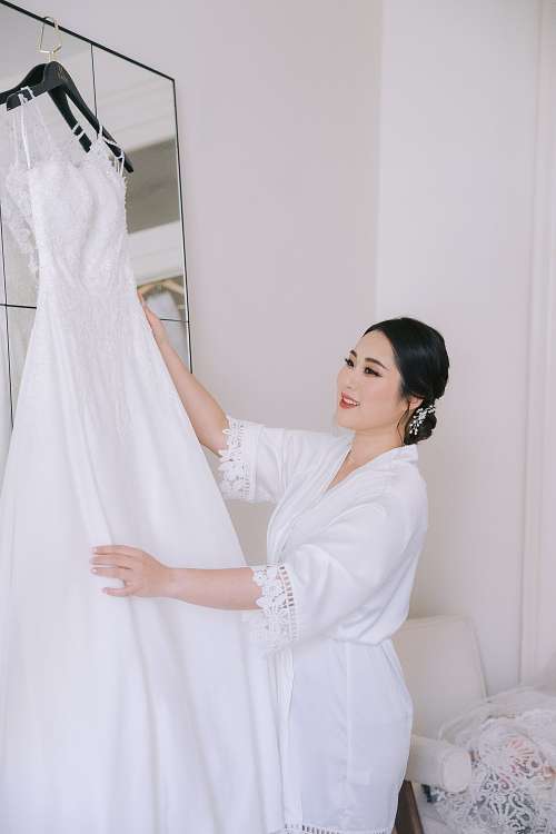 Bride Getting Ready