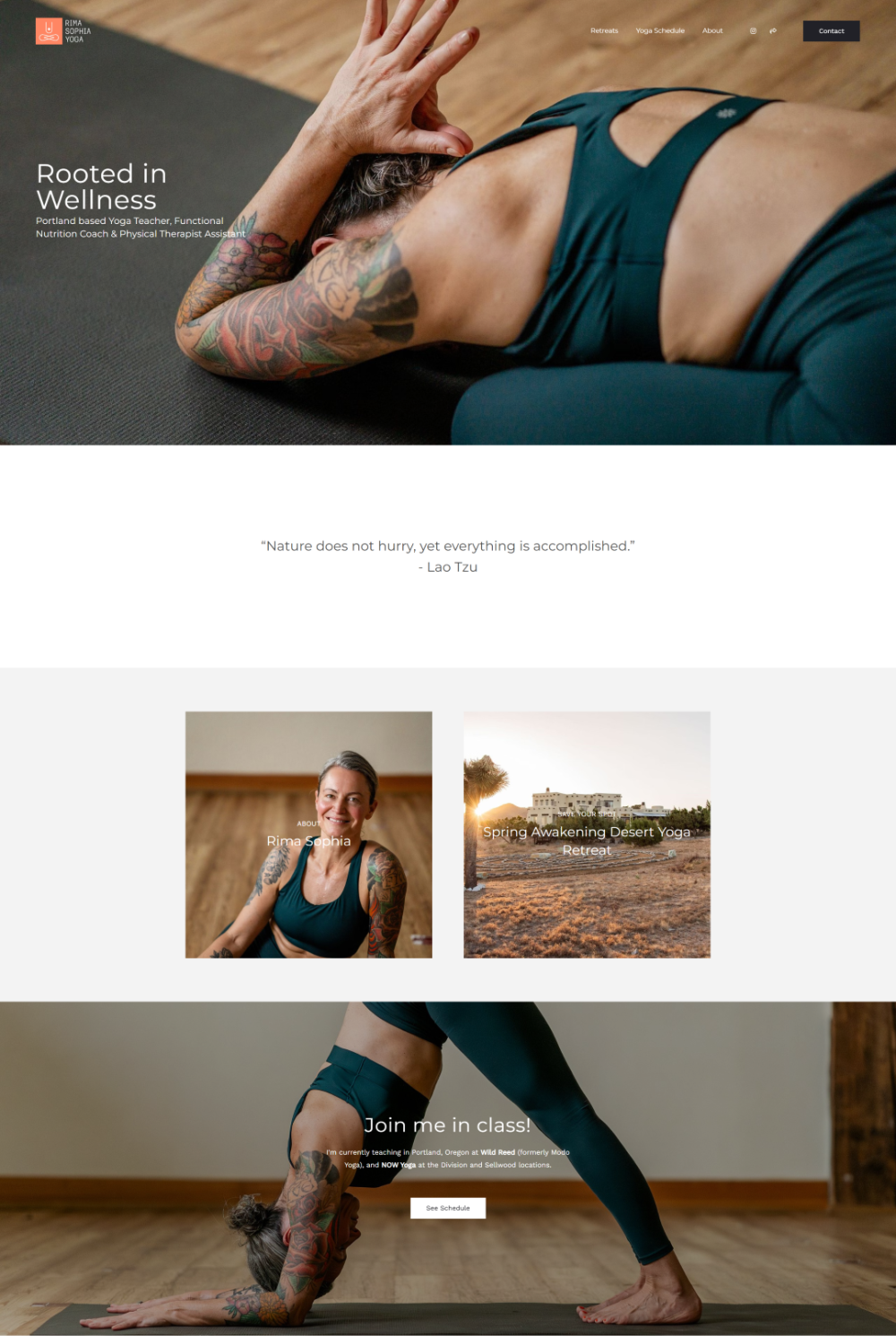 Rima Haggerty's Portfolio Website