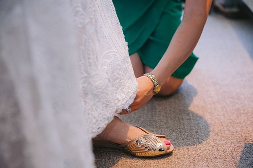 Bride Getting Ready