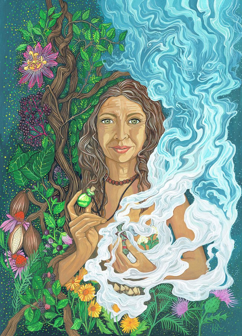THE HEALER ART PRINT