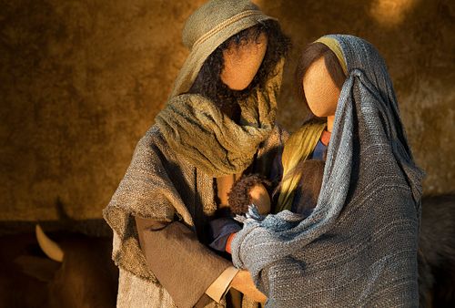 Krippenfigur Weihnachten 2024