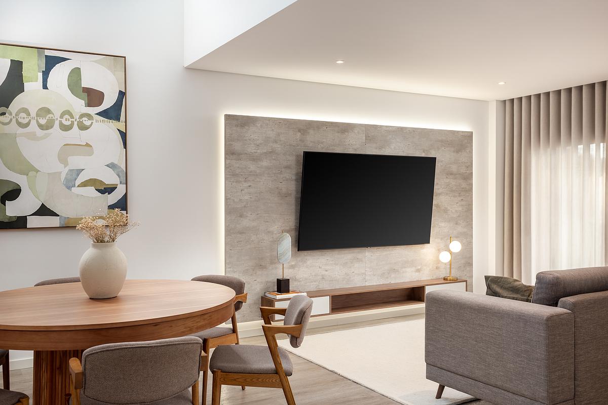 fotografia de design de interiores em moradia na Charneca da Caparica, projeto Bevelli Home